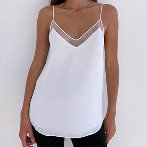 Babaton Mesh camisole top